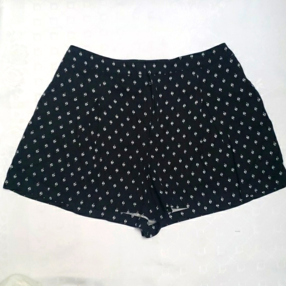 Abercrombie & Fitch High Waist Cotton Shorts side pockets Size 10